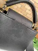 New 2021 high quality female tote bag cow leather 21cm and 27cm shopping handbag crossbody bag212S