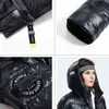 Astrid Winter Arrival Down Jacket Mujer con capucha Estilo de moda Color Negro Largo Invierno para AR-3037 211216