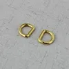 Alta qualità 10 pz 50 pz 13mm 32mm oro profondo tono oro DEE D Anello Firmata Cast Solid Personalizzato Profilato Cast Fibbia solida I5KP # _bar