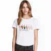 VIP HJN人類は人種を愛するべき私たちの人種差別スタイルLGBT中指印刷されたTシャツ210309
