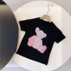 Tシャツデザイナーキュートキッズシャツの男の子の女の子のためのTシャツカジュアルクロージングTシャツ印刷物子供ベビー幼児小柄なブラウストップスティー2023