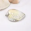 Coeur Blister Perles Pendentif Coquille Brute Perle Bijoux DIY Supply Plage et Boho Inspiré 5 Pièces