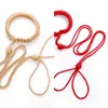 Bondage Shibari Rope Collar Leash Handgjorda redskap för återhållsamhet Erotiska Sexleksaker Spel för par Kvinna Sexiga Underkläder Handbojor 1123