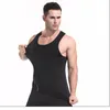 Undershirts Men's Elastic Male Sleeveless Clothing Tank Tops O-neck Slim Tight Fit Vest Quick Dry Compression Muscle Shirts