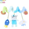 Baby Label Кровать окружает мобильный телефон Цветные ярлыки Тократ, чтобы повесить куклы, Babys Comfort Toys взаимодействуют друг с другом, культивировать хватание