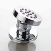 Black Bathroom Solid Brass Square Chrome Plate Body Shower Spray Jets Shower Head Wall Sprayer Water Saving Massage Spa Body Jet H8368070