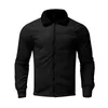 Hommes vestes hommes en peluche veste décontracté couleur unie fermeture éclair manteau 2022 automne hiver à manches longues col rabattu mâle Cardigan manteaux