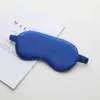 Zijde Dubbele-Side Eyeshade Sleep Masks Cover Draagbare Reizen EyePatch Blindfolds Eyeshades Health Rest Relax Eye Pad