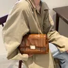 الصلبة خمر حقائب الكتف سلسلة سلسلة صغيرة للنساء لينة بو الجلود crossbody بسيطة حقائب اليد محفظة