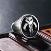 Fashion Skeleton Mammoth Men's Rings 2021 Arricals Stainless Steel Finger Jewelry for Women Couples Gift Goth Accessories