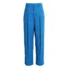 青い不規則な女性のデザインブレザースプリングカジュアルな緩いFatos de Mulheファッションコートシックな長袖の女性服210525