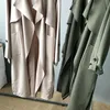 Kadın Trençkotları 2022 Kadın Palto Pamuklu Yastıklı İnce Uzun Giysiler Üst üstü Gevşek Kore hırka Kadın Palto