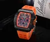 2021 Orologi da uomo di alta qualità Montre homme Orologi al quarzo in silicone Moda uomo Sport impermeabili Orologi da uomo di lusso Reloj hombre Men66