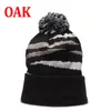 2021 New Football Beanies Team Color Beanie Hat Sports Fans Knit Hats with Pom Men Women Cuffed Knit Caps Gifts2178625