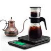 Small mini kitchen New timer Hand coffee electronic scale High precision electronic scale platform scale free shipping