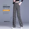 Harajuku vestuário vintage mulheres mulheres calças de verão ampla para calças de cintura alta Y2K Q0801