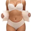 Slimming Sheath Woman Flat Belly Binders and Shaper Postpartum Recovery Colombian Girdles Waste Trainer Tummy Trimmer Waist Belt 211230