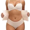 Odchudzająca Osłona Kobieta Płaskie Belly Segregatory i Shaper Postpartum Recovery Colombbian Givertles Odpady Trener Tummy Trimmer Waist Belt 211230