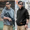 Sector seven tactical Men's Hoodies Spring Autumn Male Casual Hoodies Sweatshirts Men's Solid Color Hoodies Sweatshirt Tops 201020