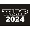 2024 Trump Car Stickers 2024 Campanha Presidencial dos EUA Trump Sticker 14821CM PVC Tags Trump 2024 Adesivo para carros Decoração de carro CPA32855763066