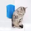Pet Self Groomer para grooming ferramenta remoção cães escova parede massagem cabelo pente com catnip