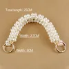 Pearl Torba Strap Wymiana Kobieta Torebka Ręka Nadgarstek Eleganckie Perły Paski DIY Uchwyty Torby Sprzęgła Paski Akcesoria Torebka