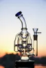 9,5 inchs zwaartekracht Glazen Bong Recycler DAB Rigs Hookahs Percolator Waterpijpen Rookpijpolie met 14 mm kom