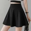 Shintimes 2020夏のミニスカートセクシーな黒い学校スカート女性韓国ファッションスカートレディースハイウエストホワイトレディーススカートファルダG220309