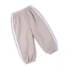 Pantaloni estivi per bambini Pantaloni anti-zanzara sottili Pantaloni da bambina per bambini Pantaloni in morbido cotone per bambini