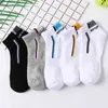 Chaussettes de sport en maille de haute qualité pour hommes, chaussettes de course à pied, coupe basse, athlétique, sécheresse, évacuation de l'humidité, grande taille 6-13