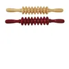 Wood Therapy Massage Tools Handheld Wooden Massager Roller08346838