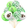 Parti Dekorasyonu 10 PCS Rugby Futbol Lateks Balonlar Mutlu Yıllar Balon Çocuk Oyuncak Hava Topları Globos