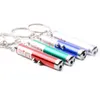 Mini Cat Red Laser Pointer Pen Key Chain Śmieszne LED Light Pet Kot Zabawki Keychain Pointers Długopisy Keyring For Cats Training Play Toy