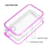 Para la caja de iPhone XR 3in1 Cubierta de protección de cuerpo completo de servicio pesado Soft TPU Hard PC Hybrid Telephip para iPhone 8 Plus XS MAX9530444