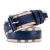 Fashion Classic Men Designer Belts Womens Mens Lettre décontractée Smooth Buckle Luxury Belt 6 Couleurs Largeur 3,8 cm