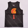 Nuovo 2020 USC Trojans Maglia da basket NCAA College 1 Nick Young Black Tutto cucito e ricamo Taglia S-3XL