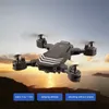 LSRC LS11 4K Dual Camera RC Drone Mobiltelefonkontroll WiFi FPV Konstant Höjd 2.4GHz Signal Fällbara Quadrotor Drones Leksaker