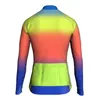 2021 Moda Mujer Ciclismo Jersey Chaqueta Camisa larga para usar Bicicleta transpirable Pro Team Race Ciclismo Deportes al aire libre Top G1130