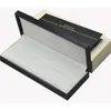 Yamalang högkvalitativa svarta pennväskor träglådor ramplattor för fontän rullkulpennor penna fodral med garanti manual239d