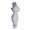 Halloween snögubbe maskot kostym toppkvalitet tecknad tema karaktär karneval unisex vuxna storlek jul födelsedagsfest fancy outfit