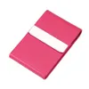 Cigarette Case Cigar Storage Box Stainless Steel Multifunction Card Cases PU Tobacco Holder Smoking Accessories