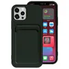 Fundas de teléfono de silicona para iPhone 14 Plus 13 12 Pro Max XR xs 7 8 SE iphone14 funda de tarjetero de TPU suave