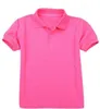 2021 Çocuk Giysileri Erkekler Polo Gömlek 10 Renk Toddler Boys Tshirt yaka Kısa Kollu Üstler Kızlar Lersure Giyim Çocuk Tshirts1543040