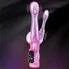 Potężny Triple Wibrator dla Kobiety 6SPeed Massage Stick Masturbacja Clit G Spot Orgazm Squirt AV Wibracja 2 Motor Sex Zabawki X0602