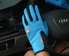 Guanti sportivi esterni del touch screen con guanti da corsa termica inverno inverno.