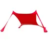 Tenda portátil Tarp Sun Shelter Pop Up Beach Sun Shade Dossel para atividades ao ar livre 3-4 pessoa Y0706