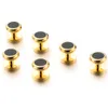 8pcs Multi Color Tuxedo Shirts Cufflinks Cuff Studs Set Cufflink for Men's Shirt Wedding Jewelry