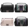 Nxy handväska designer handväska kvinnlig singel axelväska lyx märke kvinnor orm crossbody för läder sac a main 0209