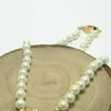 Frauen Perlenkette Halskette Strass Orbit Anhänger Halskette für Geschenkparty Fashion Schmuckzubehör hohe Qualität