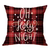 Household goods Christmas pillow case Nordic car sofa cushion covers shop market pillowcases linen cartoon hugging pillows in stock wholesale